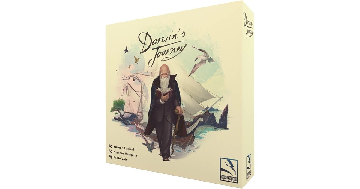 Asmodee Darwin's Journey, Brettspiel