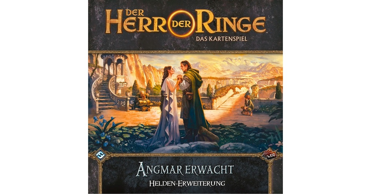 Asmodee Der Herr der Ringe: Das Kartenspiel - Angmar erwacht(Helden-Erweiterung)