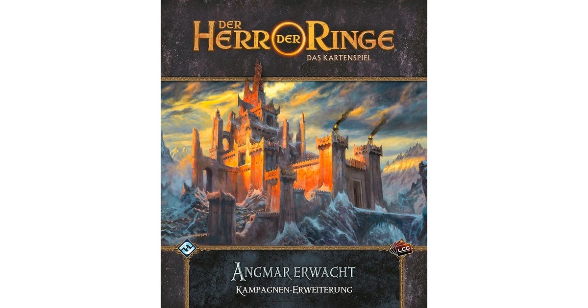 Asmodee Der Herr der Ringe: Das Kartenspiel - Angmar erwacht (Kampagnen-Erweiterung)