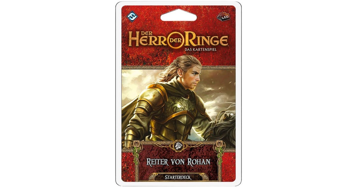 Asmodee Der Herr der Ringe: Das Kartenspiel - Reiter von Rohan Starterdeck(Erweiterung)