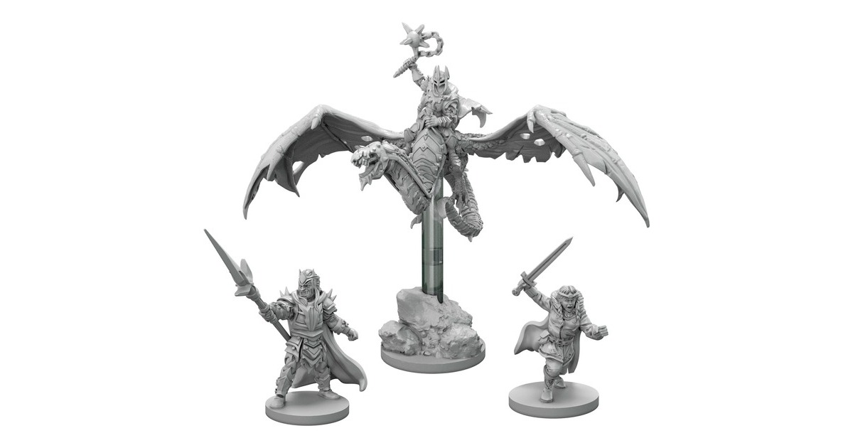 Asmodee Der Herr der Ringe: Reise durch Mittelerde - Geißeln der wüsten Lande, Brettspiel(Figurenpack)