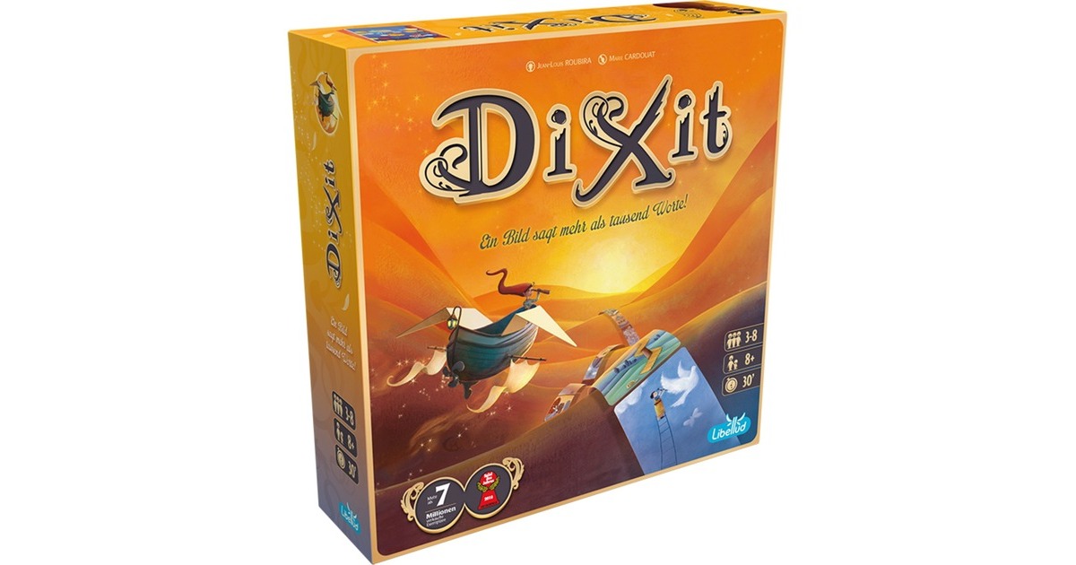 Asmodee Dixit (Neuauflage), Kartenspiel(Spiel des Jahres 2010)