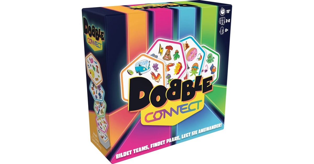Asmodee Dobble Connect, Kartenspiel