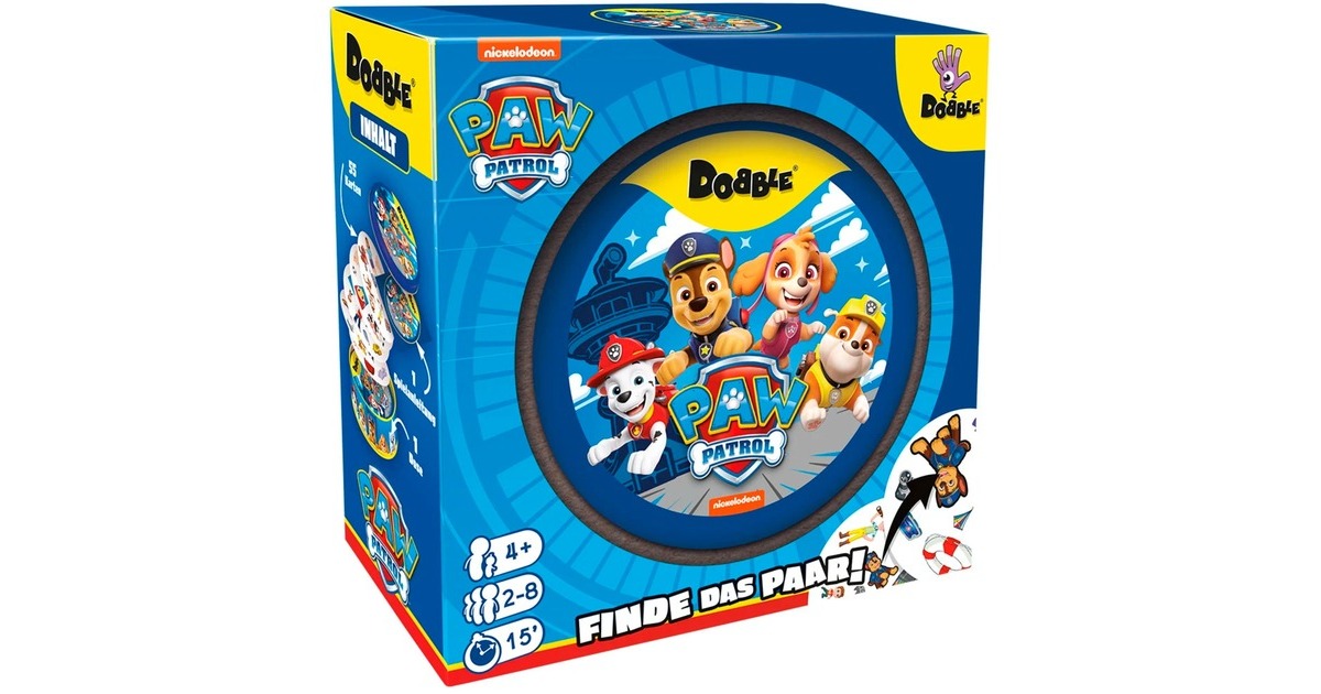 Asmodee Dobble Paw Patrol, Kartenspiel