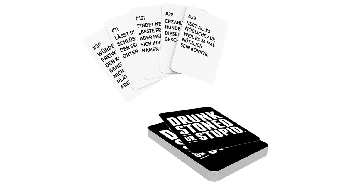 Asmodee Drunk, Stoned or Stupid, Partyspiel