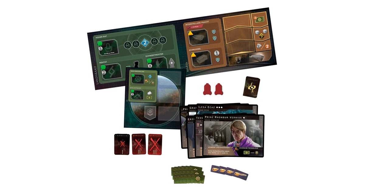 Asmodee Dune: Imperium - Rise of Ix, Brettspiel(Erweiterung)