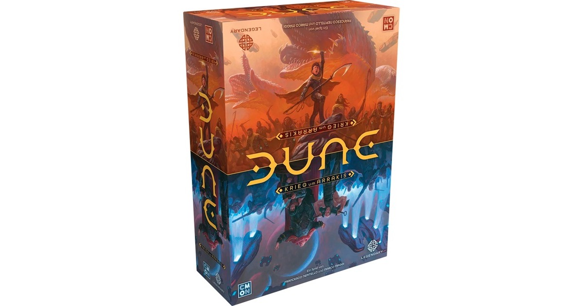 Asmodee Dune: Krieg um Arrakis, Brettspiel
