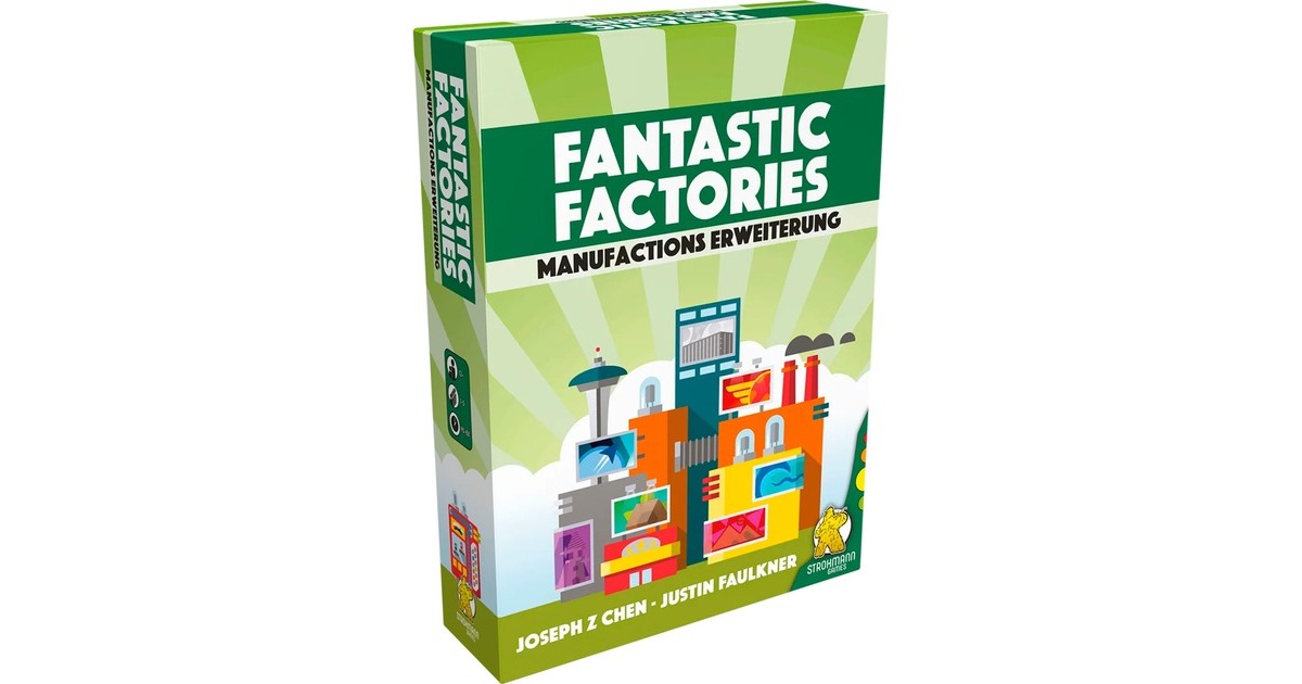 Asmodee Fantastic Factories - Manufactions, Brettspiel(Erweiterung)
