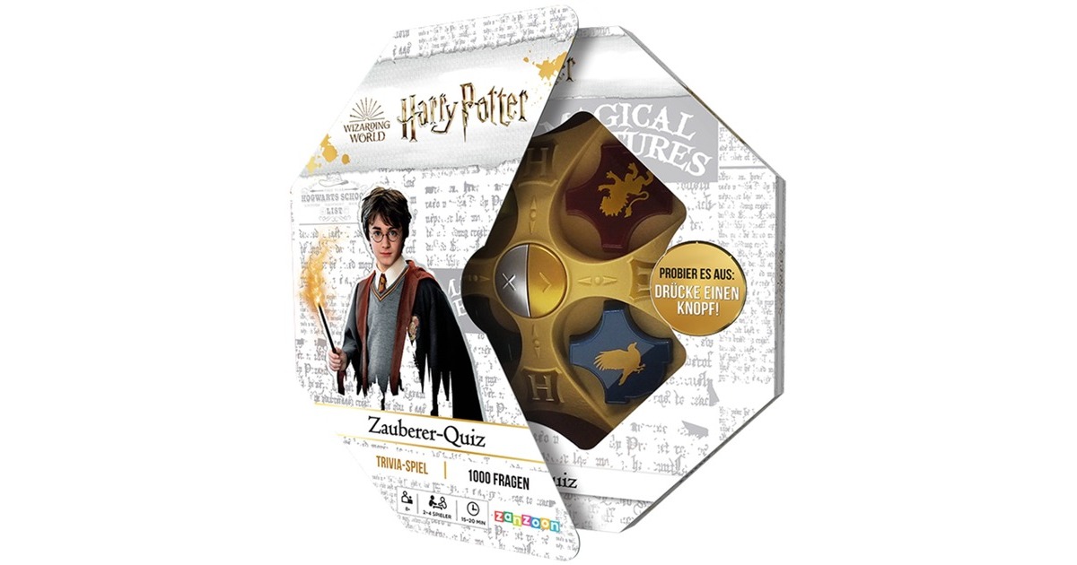 Asmodee Harry Potter Zauberer-Quiz, Quizspiel