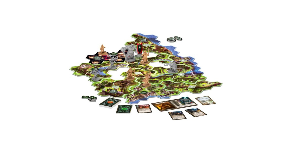 Asmodee Herr der Ringe: Reise durch Mittelerde, Brettspiel