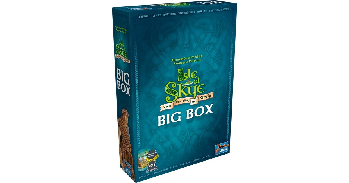 Asmodee Isle of Skye Big Box, Brettspiel