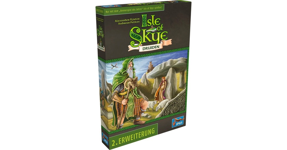 Asmodee Isle of Skye - Druiden, Brettspiel(Erweiterung)