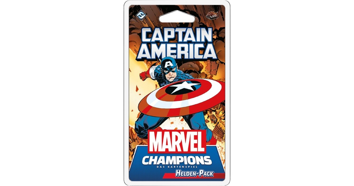 Asmodee Marvel Champions: Das Kartenspiel - Captain America(Erweiterung) Asmodee Marvel Champions: Das Kartenspiel - Captain America(Erweiterung)