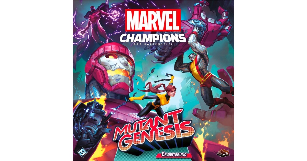 Asmodee Marvel Champions: Das Kartenspiel - Mutant Genesis(Erweiterung)