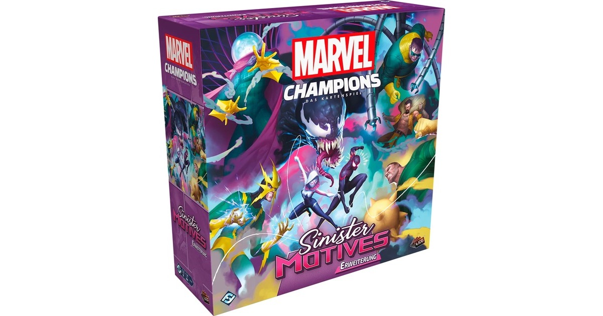 Asmodee Marvel Champions: Das Kartenspiel - Sinister Motives(Erweiterung)