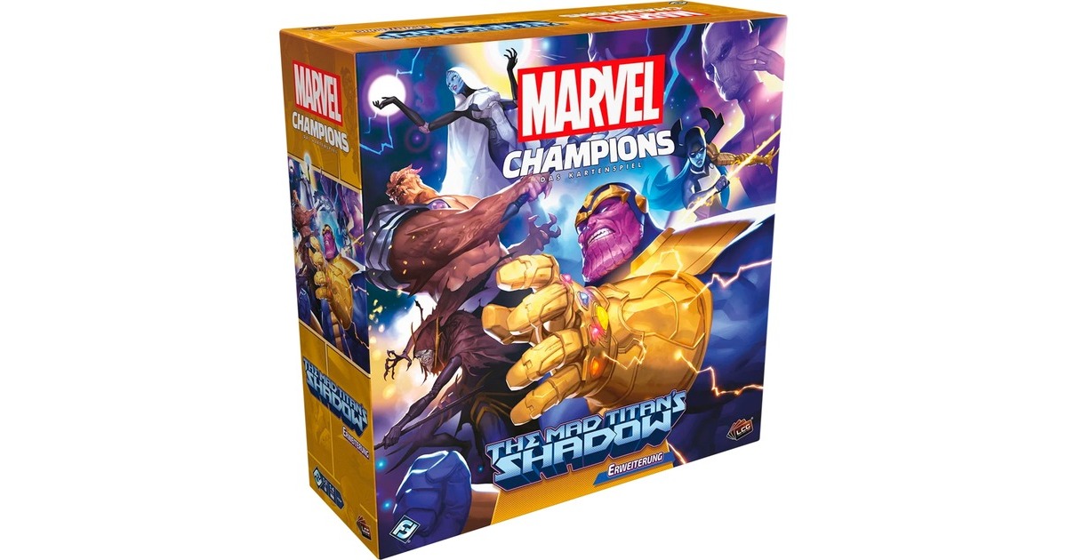 Asmodee Marvel Champions: Das Kartenspiel - The Mad Titan's Shadow(Erweiterung) Asmodee Marvel Champions: Das Kartenspiel - The Mad Titan's Shadow(Erweiterung)