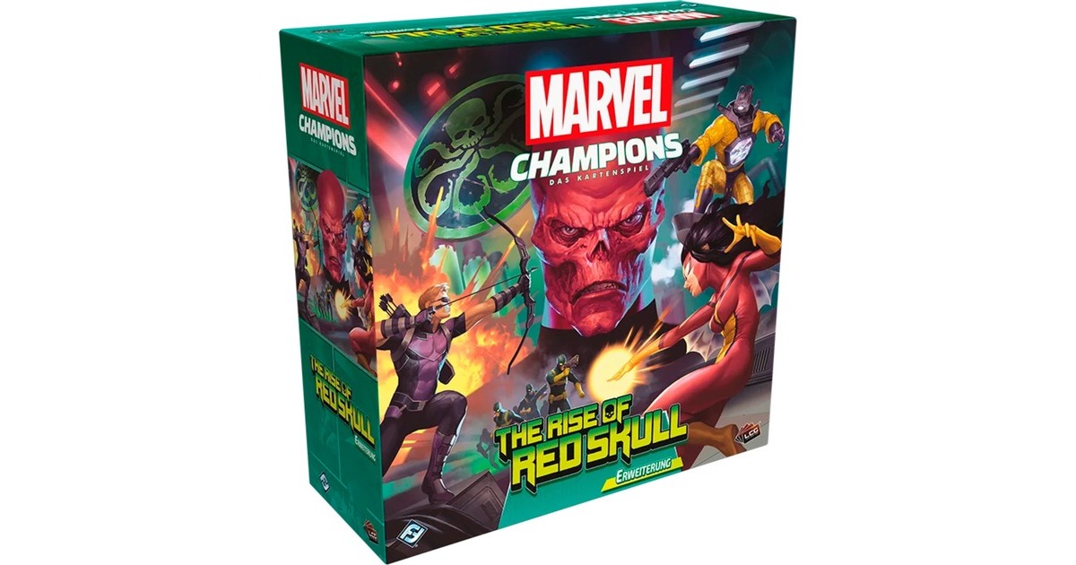 Asmodee Marvel Champions: Das Kartenspiel - The Rise of Red Skull(Erweiterung) Asmodee Marvel Champions: Das Kartenspiel - The Rise of Red Skull(Erweiterung)