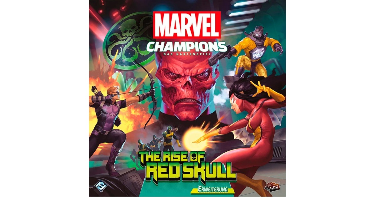 Asmodee Marvel Champions: Das Kartenspiel - The Rise of Red Skull(Erweiterung)
