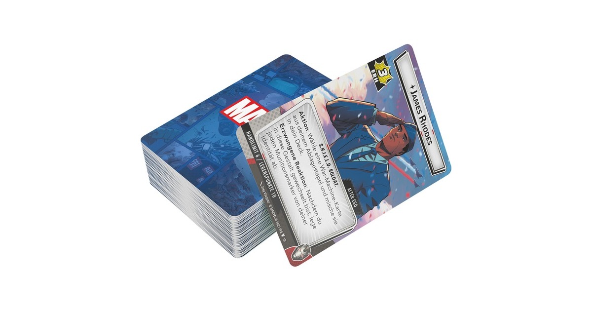 Asmodee Marvel Champions: Das Kartenspiel - War Machine(Erweiterung)