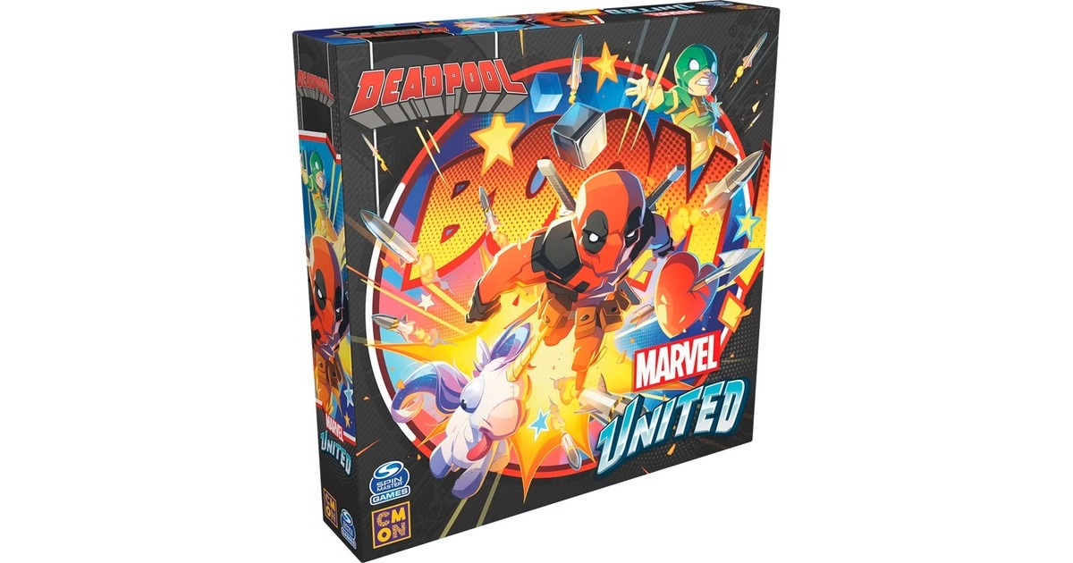Asmodee Marvel United - Deadpool, Brettspiel(Erweiterung)