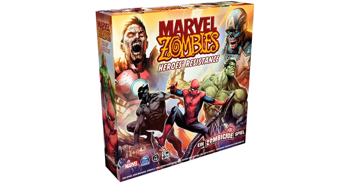 Asmodee Marvel Zombies Heroes' Resistance - Ein Zombicide-Spiel, Brettspiel