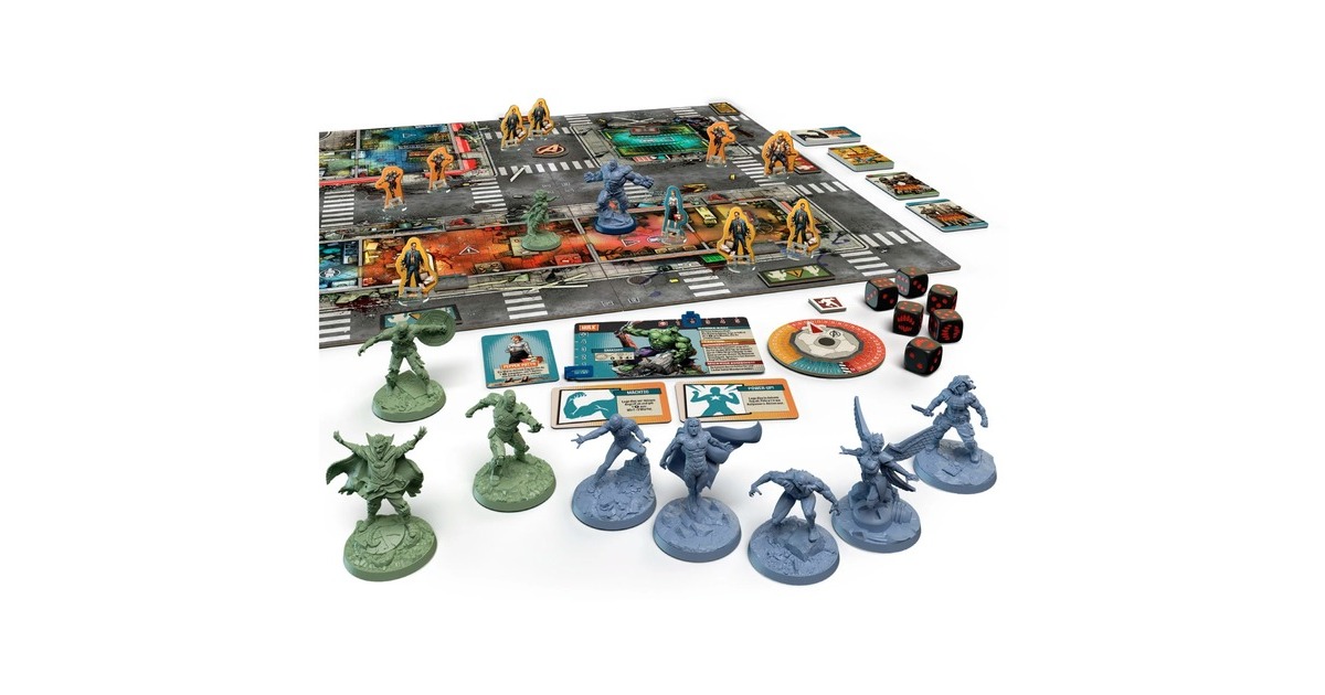 Asmodee Marvel Zombies Heroes' Resistance - Ein Zombicide-Spiel, Brettspiel