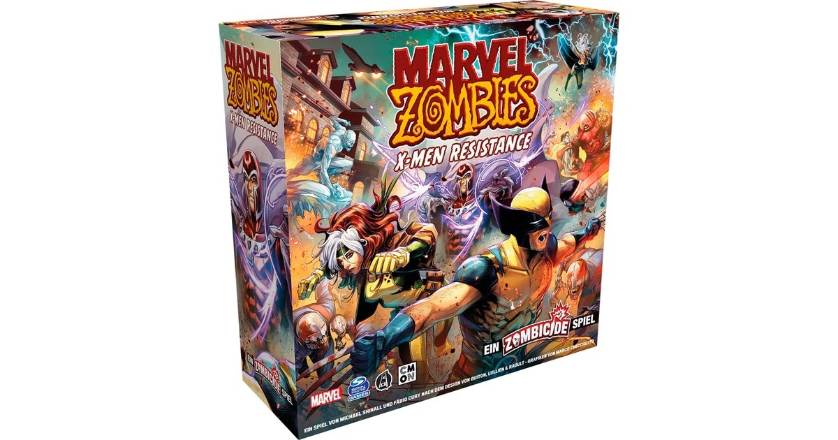 Asmodee Marvel Zombies X-Men Resistance - Ein Zombicide-Spiel, Brettspiel