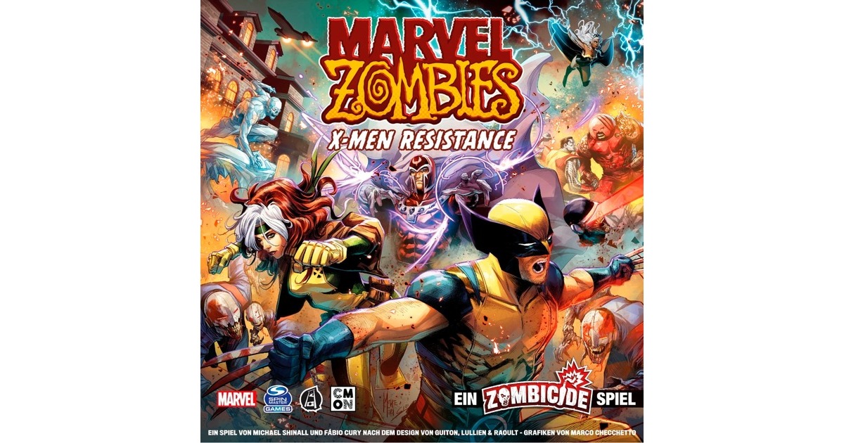 Asmodee Marvel Zombies X-Men Resistance - Ein Zombicide-Spiel, Brettspiel