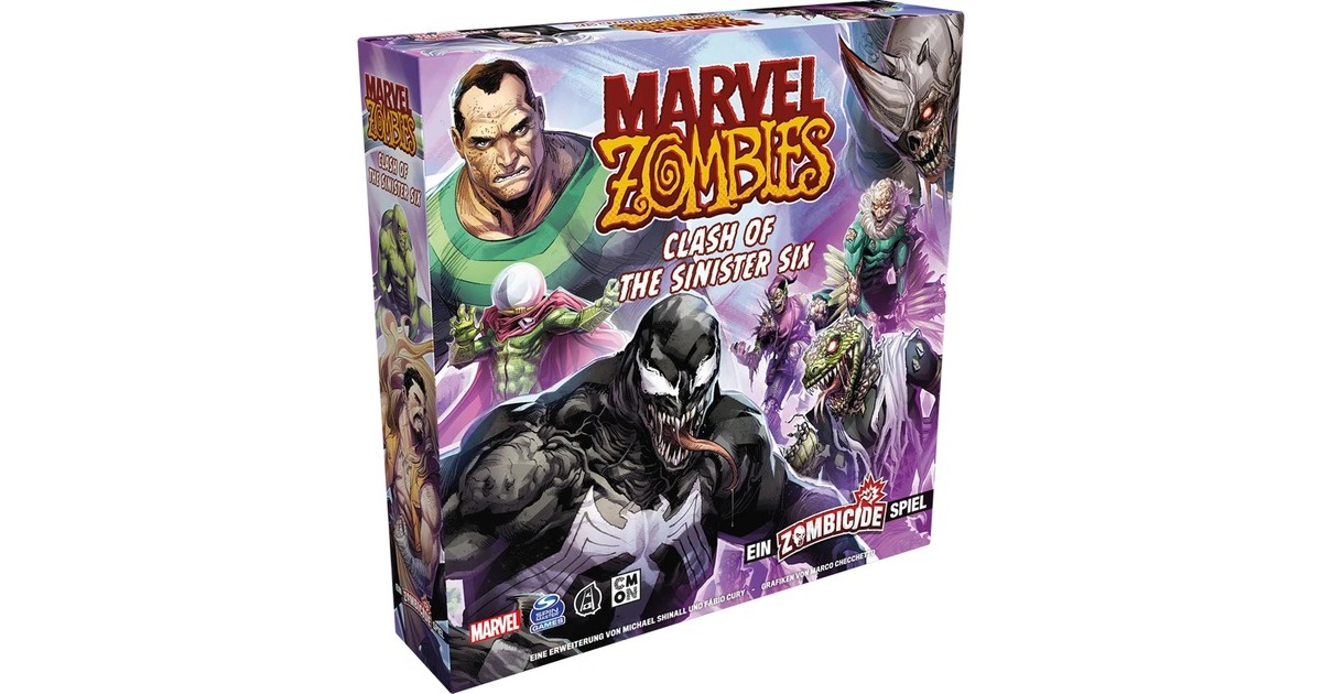 Asmodee Marvel Zombies - Clash of the Sinister Six, Kartenspiel(Erweiterung) Asmodee Marvel Zombies - Clash of the Sinister Six, Kartenspiel(Erweiterung)