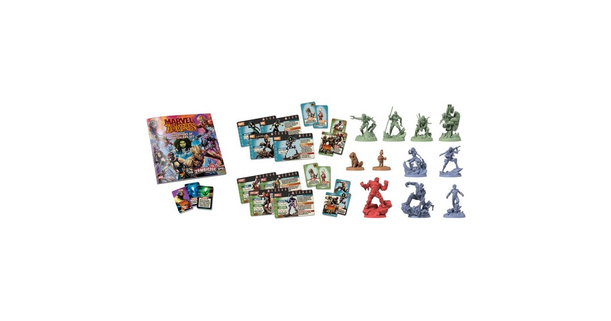 Asmodee Marvel Zombies - Guardians of the Galaxy Set, Kartenspiel(Erweiterung)