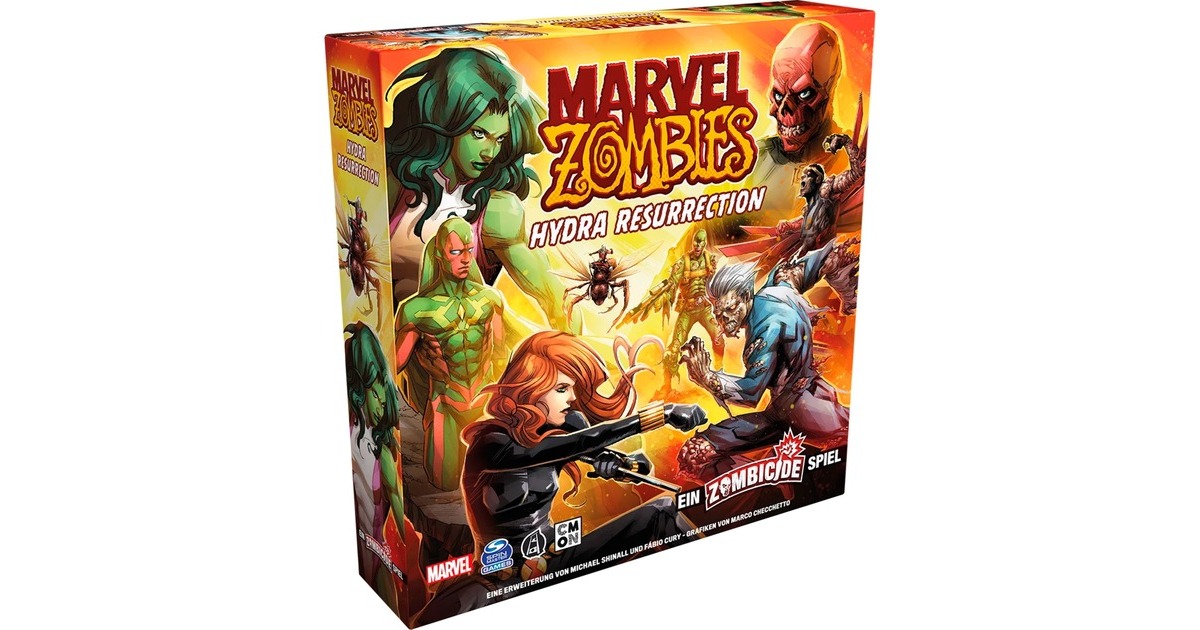 Asmodee Marvel Zombies - Hydra Resurrection, Kartenspiel(Erweiterung)