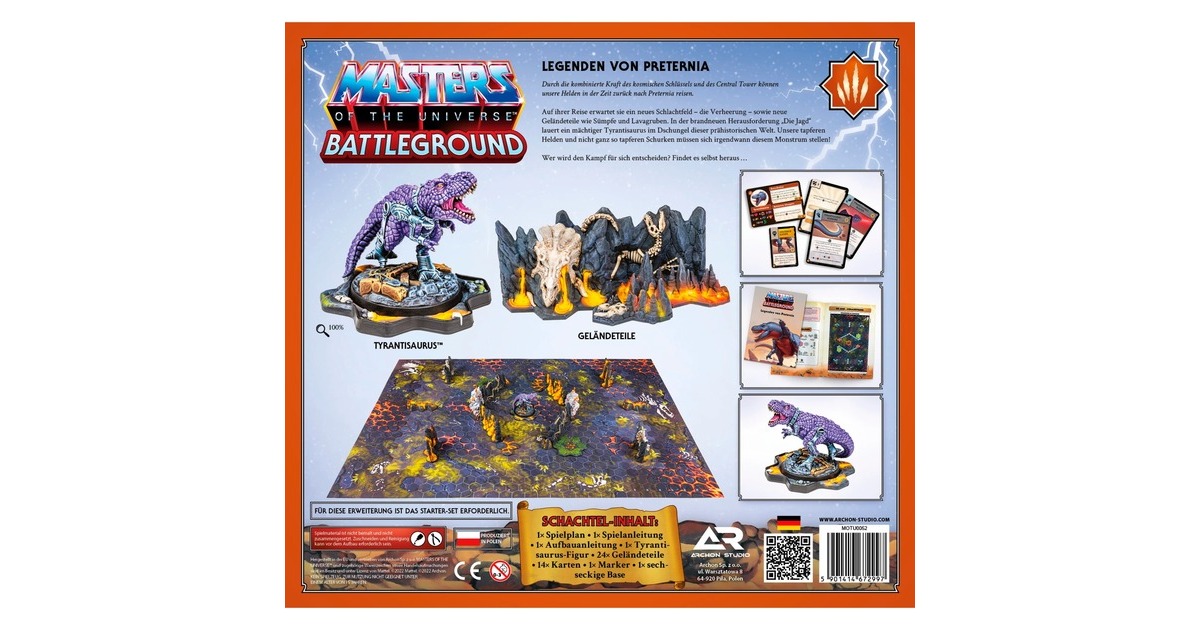 Asmodee Masters of the Universe: Battleground Wave 2 - Legends of Preternia, Brettspiel(Erweiterung)