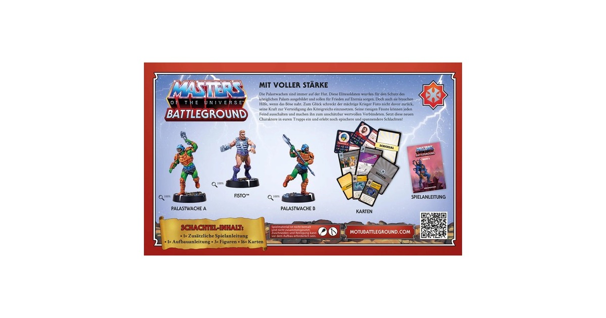Asmodee Masters of the Universe: Battleground Wave 5 - Masters of the Universe, Brettspiel(Erweiterung)