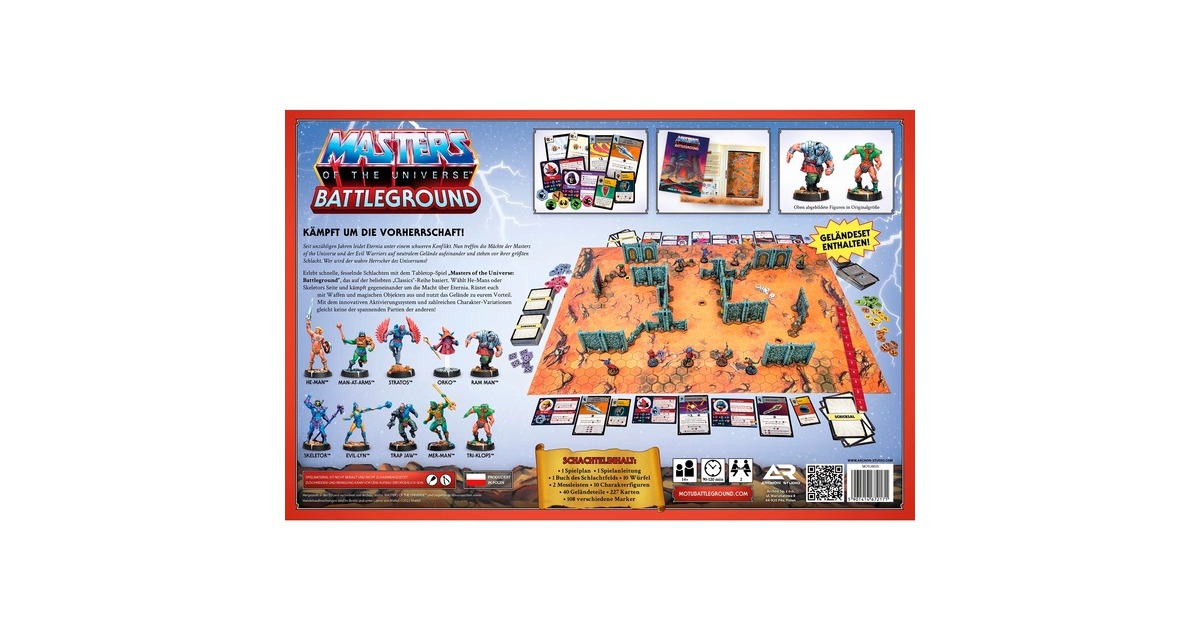 Asmodee Masters of the Universe: Battleground, Brettspiel(Starter-Set)