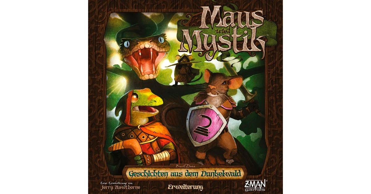Asmodee Maus & Mystik: Geschichten aus dem Dunkelwald, Brettspiel(Erweiterung)