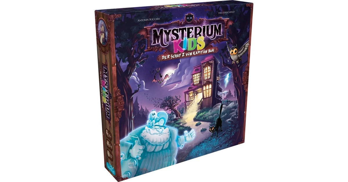 Asmodee Mysterium Kids: Der Schatz von Kapitän Buh, Brettspiel