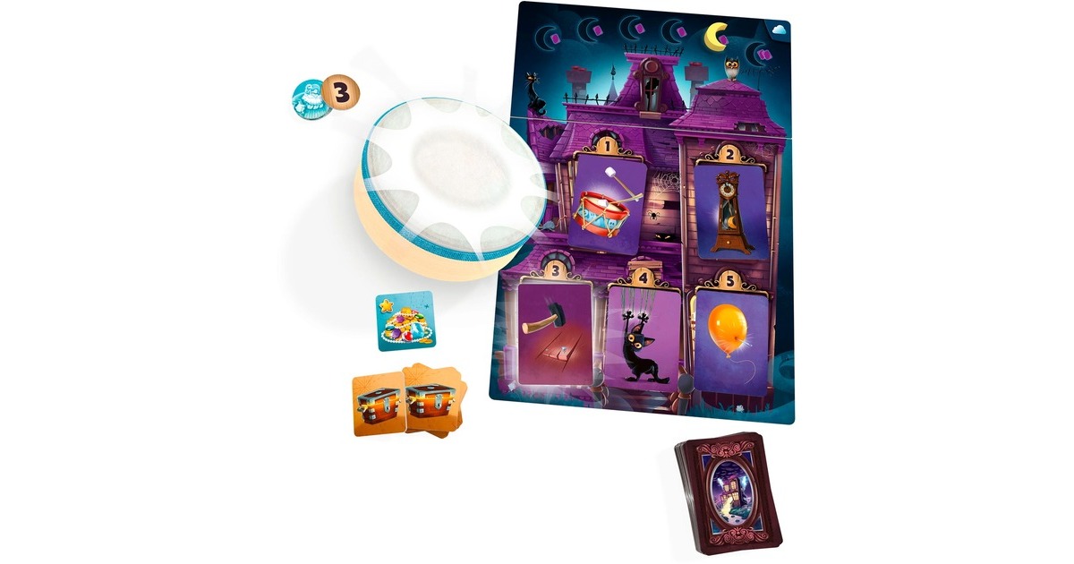 Asmodee Mysterium Kids: Der Schatz von Kapitän Buh, Brettspiel