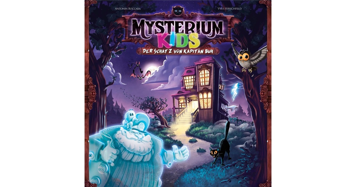 Asmodee Mysterium Kids: Der Schatz von Kapitän Buh, Brettspiel
