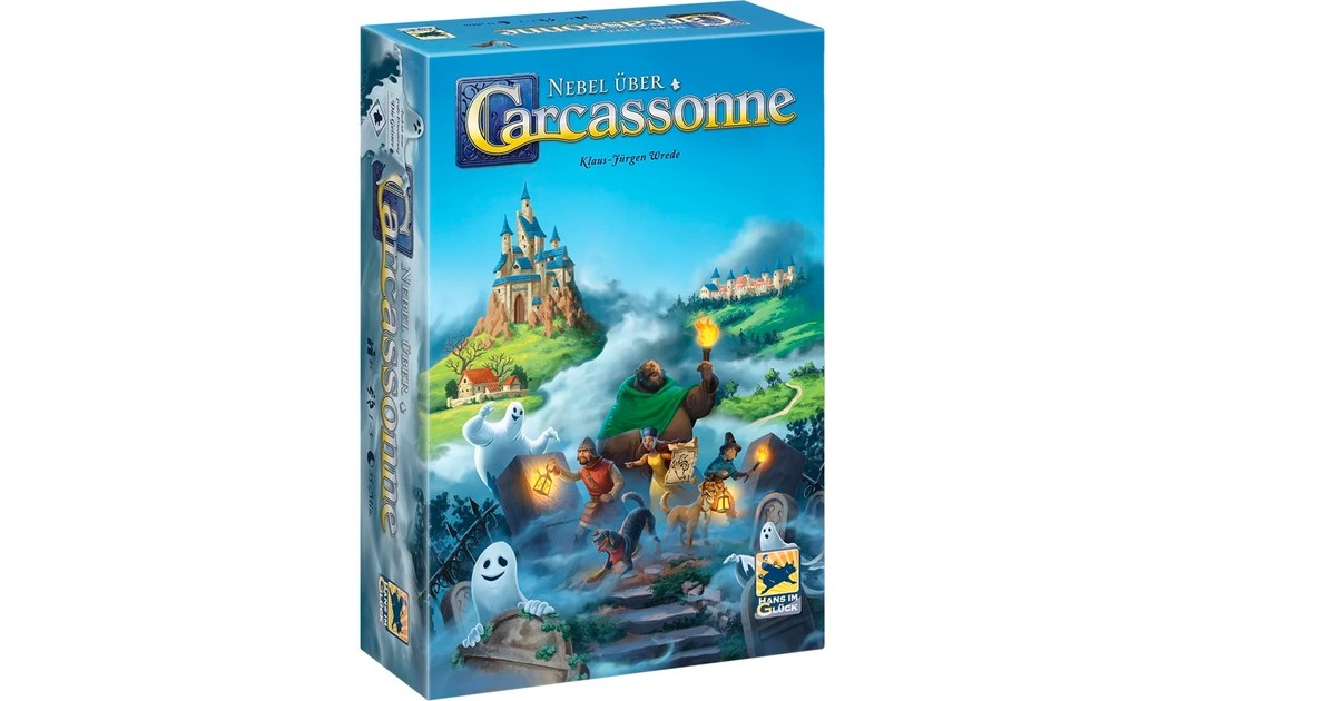 Asmodee Nebel über Carcassonne, Brettspiel