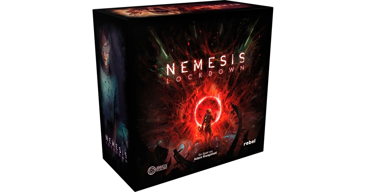 Asmodee Nemesis: Lockdown, Brettspiel(Outlet)