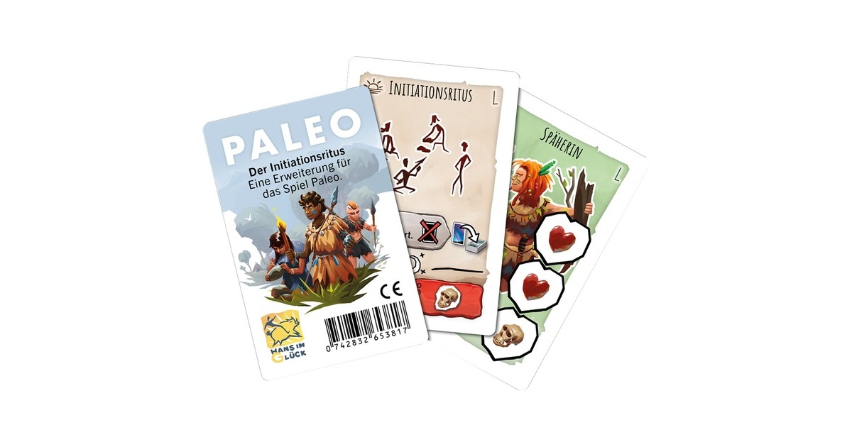 Asmodee Paleo - Initiationsritus, Brettspiel(Erweiterung)
