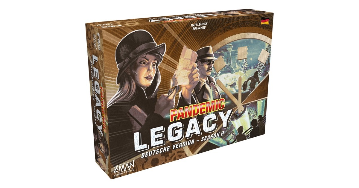 Asmodee Pandemic Legacy - Season 0, Brettspiel