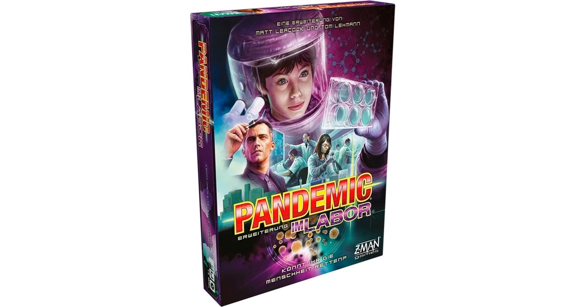 Asmodee Pandemic - Im Labor, Brettspiel(Erweiterung)