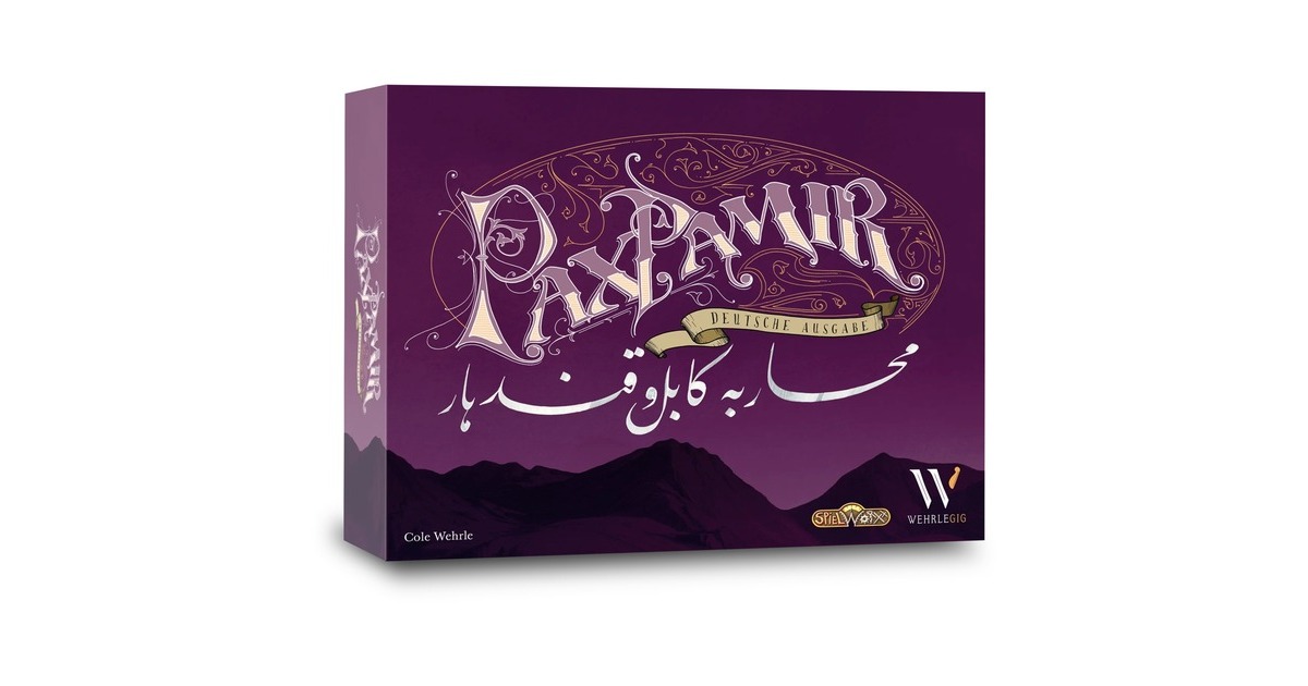 Asmodee Pax Pamir 2. Auflage, Brettspiel