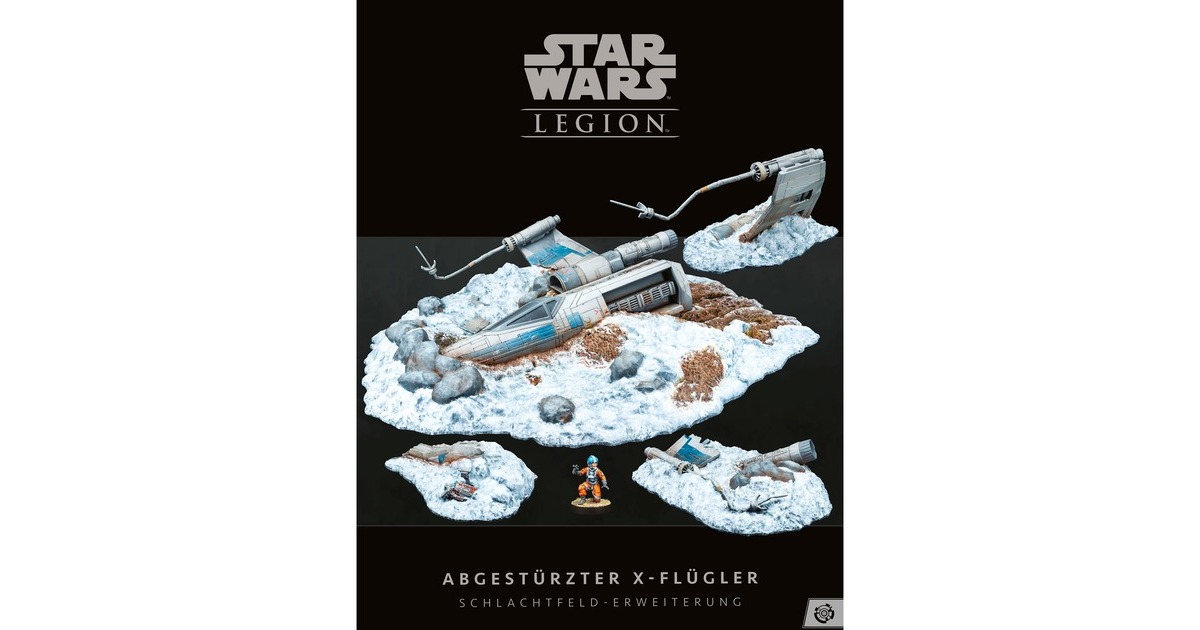Asmodee Star Wars: Legion - Abgestürzter X-Flügler, Tabletop(Erweiterung)
