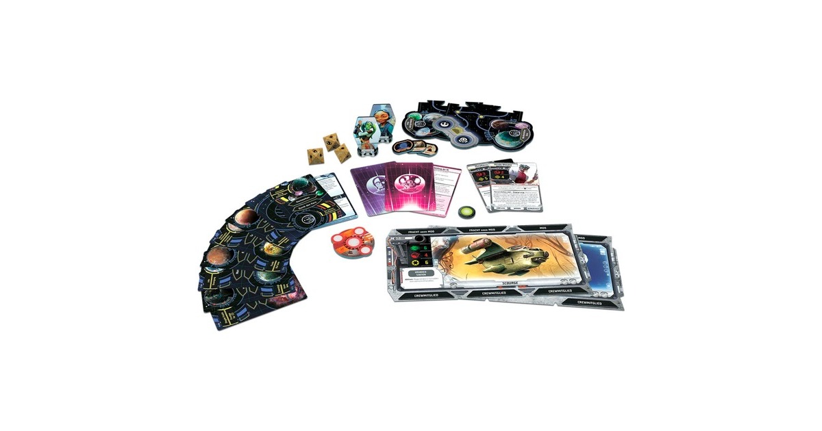 Asmodee Star Wars: Outer Rim- Offene Rechnungen, Brettspiel(Erweiterung)