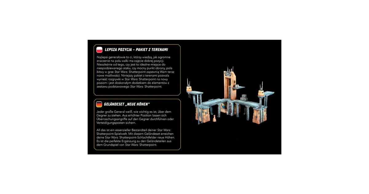 Asmodee Star Wars: Shatterpoint - High Ground Terrain Pack, Tabletop(Erweiterung)
