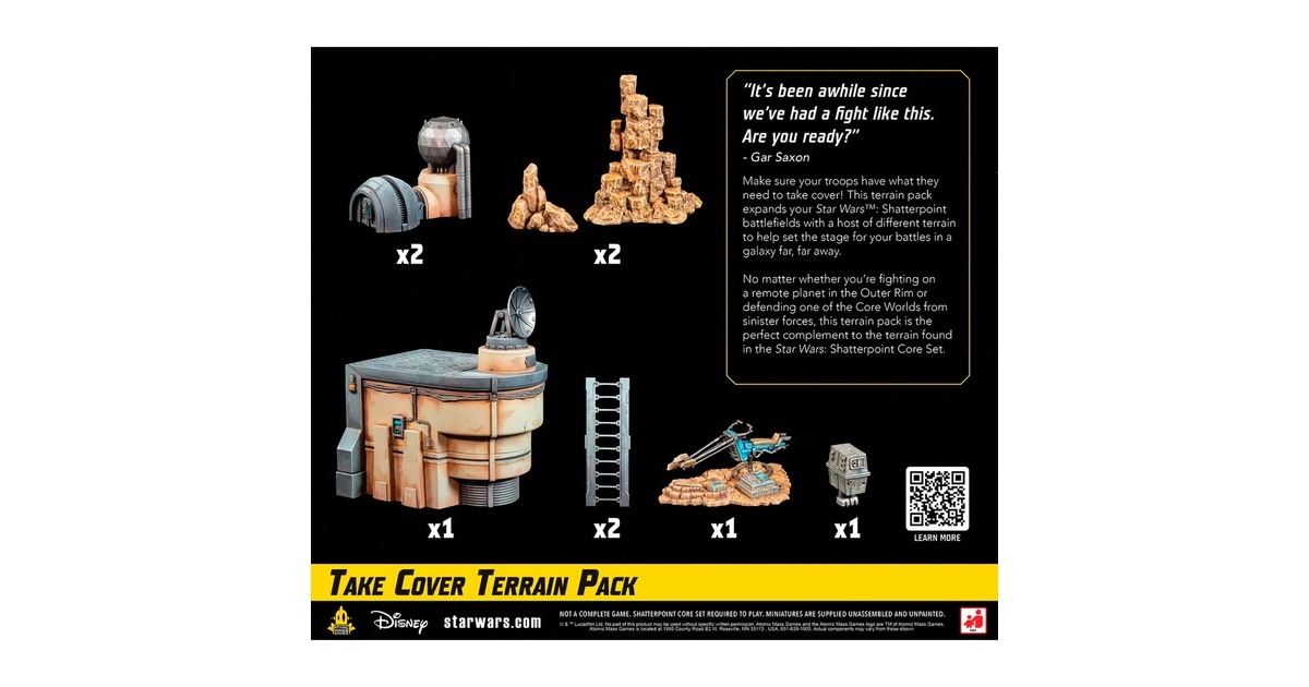Asmodee Star Wars: Shatterpoint - Take Cover Terrain Pack, Tabletop(Erweiterung)