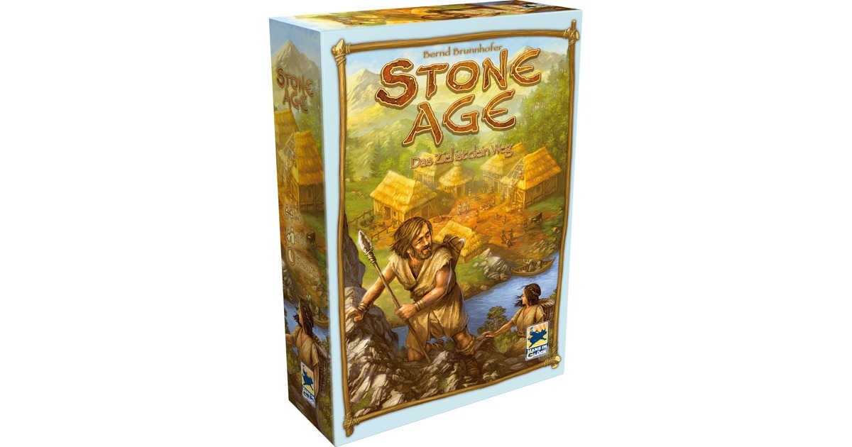 Asmodee Stone Age: Das Ziel ist dein Weg, Brettspiel