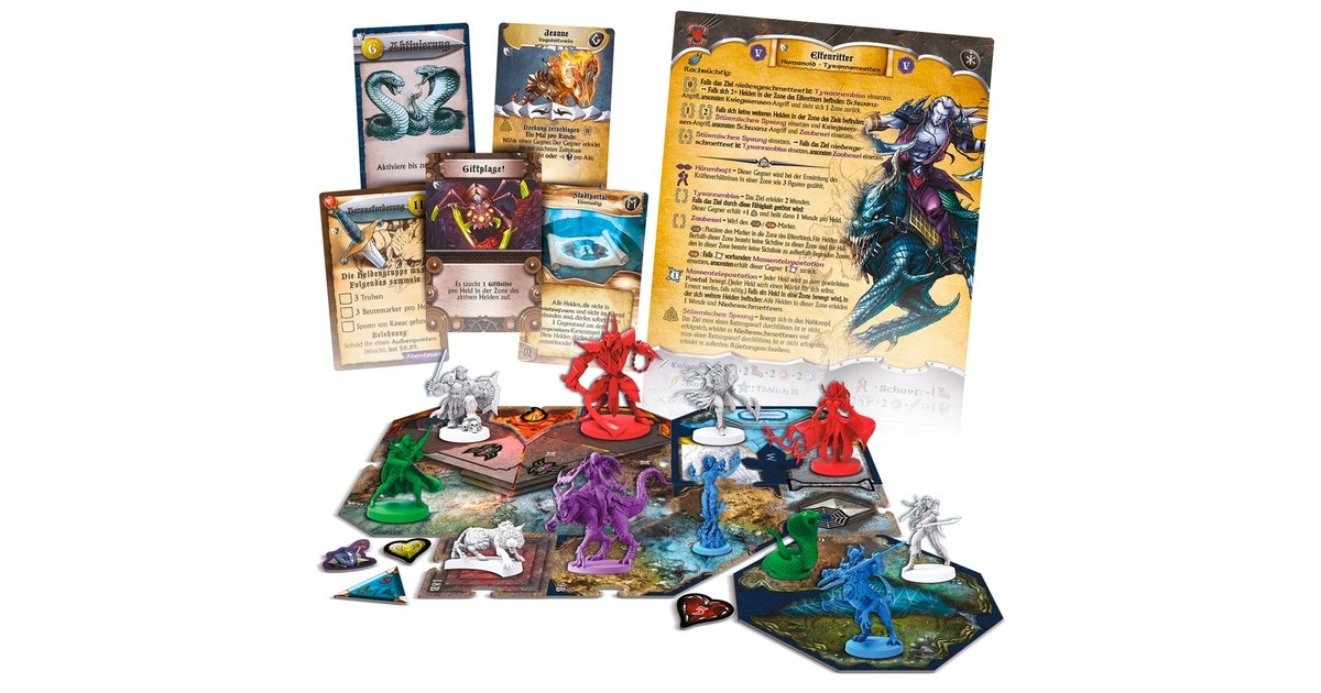 Asmodee Sword & Sorcery: Die Alten Chroniken, Brettspiel